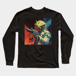 Intergalactic Shooter Long Sleeve T-Shirt